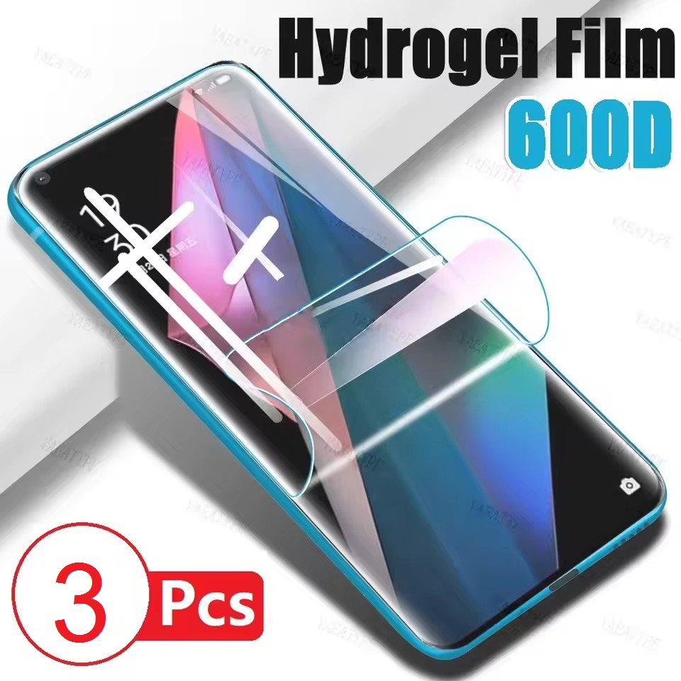 Oppo A78 - 3 個ヒドロゲルフィルム OPPO A58 A74 A78