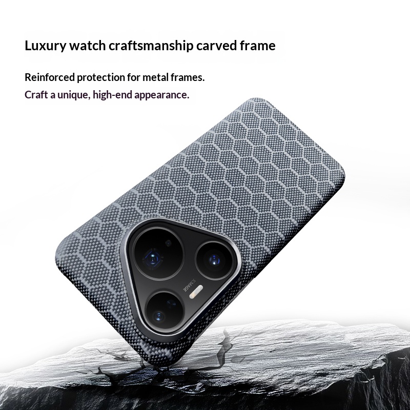 100%純正ケブラー・アラミド繊維製スマホケース Huawe - Huawei Pura 70 のレビューと価格