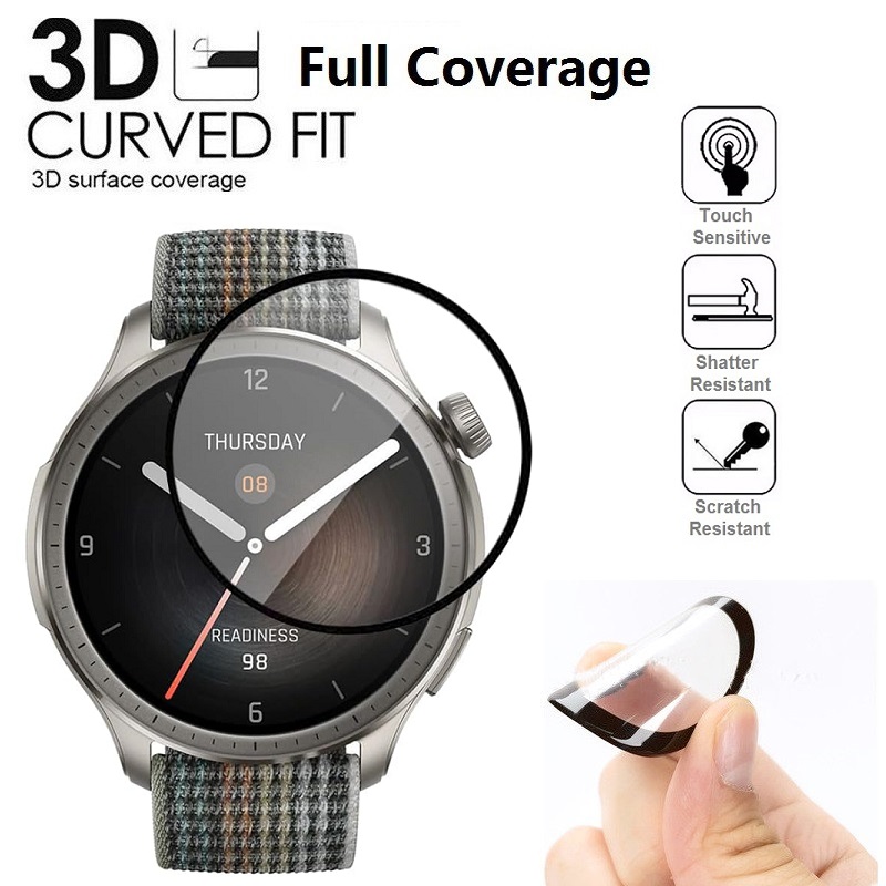 3 個の 3D カーブエッジスクリーンプロテクター Amaz - Curved Edge Screen のレビューと価格